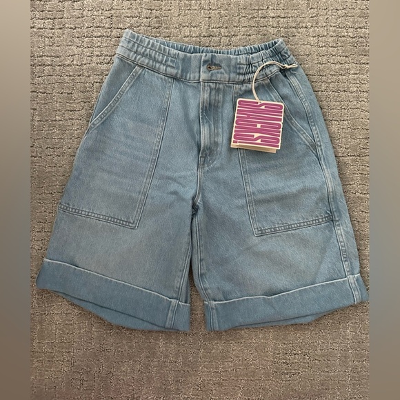 NWT MOTHER SNACKS! The Tasty Utility Short Cuffed, 25 - Picture 6 of 8